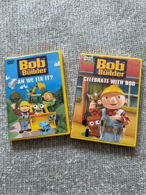 Bob The Builder DVD Lot Can We Fix It Celebrate With Bob Kids Movies Bundle
